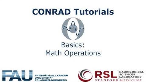 Basics: Math Operations