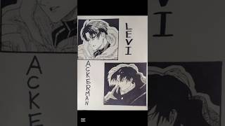 Levi art #drawing #art #fyp #aot #sub