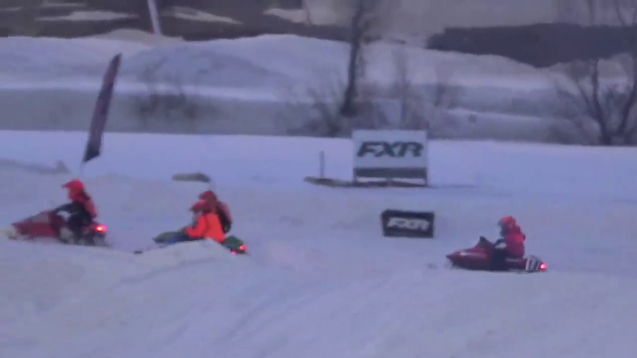 Grassroots Snocross 2020 Round 6 Elk River, MN Stock 200 Race 1