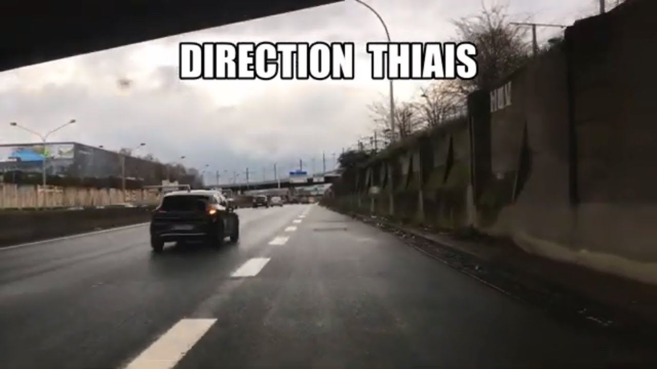 Thiais-Roote 4K- Drinving- Region de france