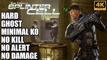 Splinter Cell 4K - Stealth Gameplay No Damage Walkthrough FULL GAME