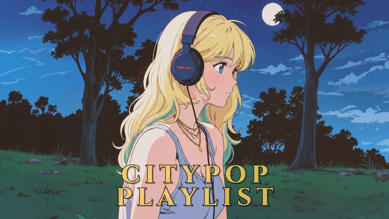 韓国人が作った シティポップ 「眠らない街、窓に映る僕らの物語」 🌙 | Playlist