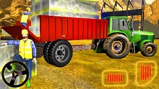 Offroad Tractor Cargo Transporter 2018 - Drive Farming Vehicles | Android Gameplay screenshot 4