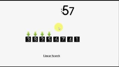 Linear Search Explained (Animation)