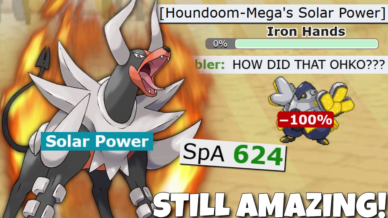 MEGA HOUNDOOM IS STILL AMAZING IN SUN TEAMS! POKEMON SCARLET AND VIOLET