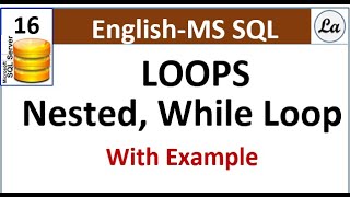 Sql Loops | Loops in Sql