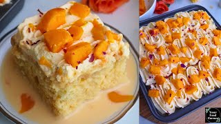Must try!! The softest, lightest TRES LECHES CAKE you will ever have. Mango Tres Leches Cake! screenshot 4
