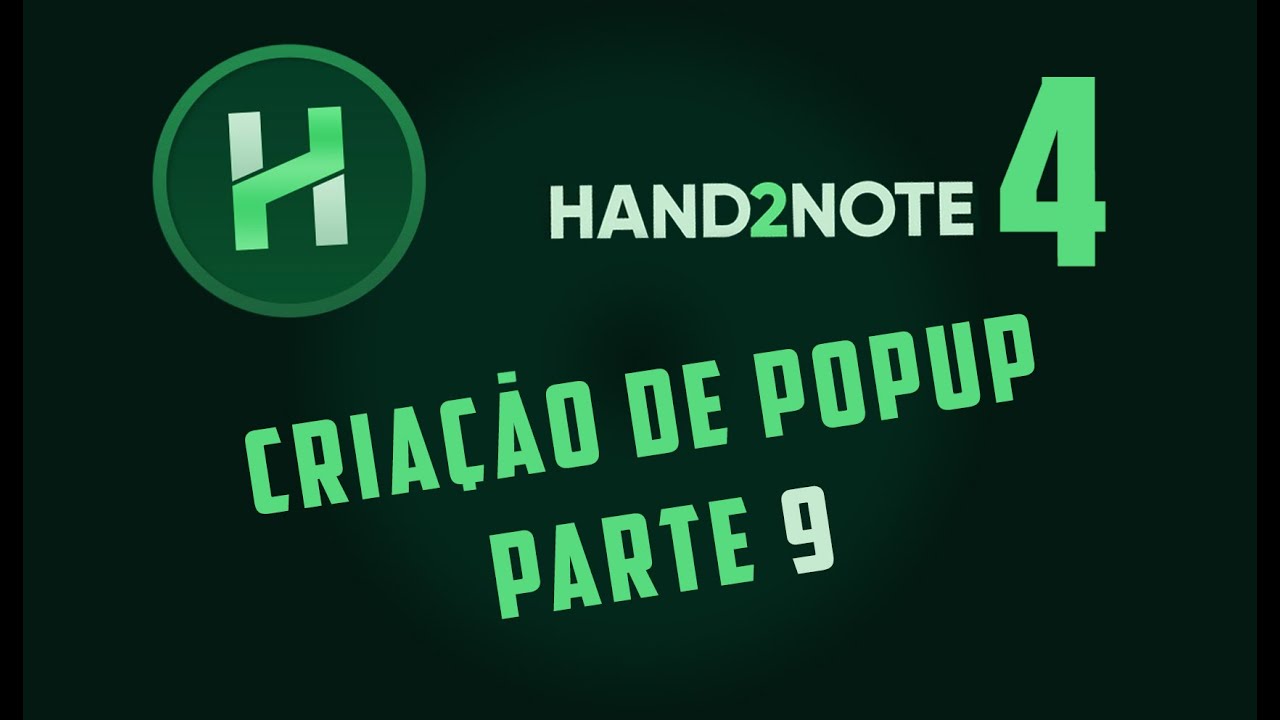 Criação de Popup de Posflop no Hand2Note 4 - Parte 9 - Fold do SB vs Cbet, Fold Cbet MWP e 3BP