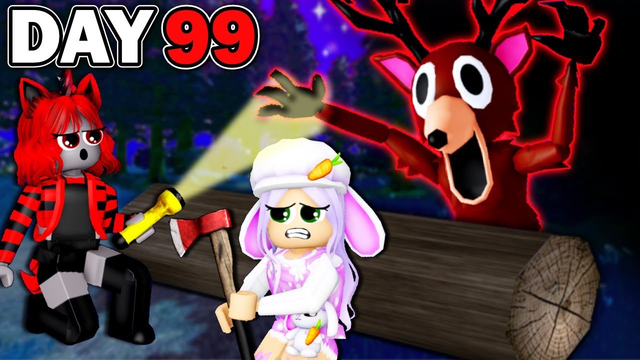 99 NIGHTS In The FOREST With Moody! (Roblox) - YouTube