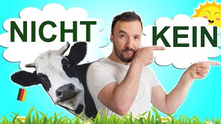 Когда же KEIN, a когда NICHT ? Запомним раз и навсегда! 🇩🇪