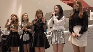 191128 아리아즈(Ariaz) 2- 토크, 퀴즈 [4k] @DDP 카페드페소니아 [직캠 shinlim]