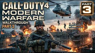 Massive Helicopter Invasion! | CoD 4 Modern Warfare (Part 3)