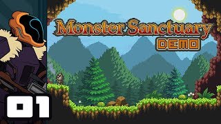 Let's Play Monster Sanctuary [Demo] - PC Gameplay Part 1 - A Monster Collection Metroidvania? Sweet!