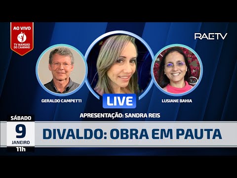 Sandra Reis, Geraldo Campetti e Lusiane Bahia - Divaldo: Obra em Pauta