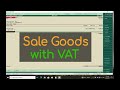 How To Sale Goods with VAT in Tally ERP9? (English)