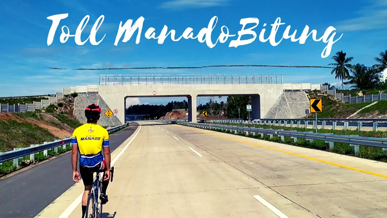 Gowes Bareng di Toll Manado - Bitung | MATA AIR DI BAWAH TOLL MANADO