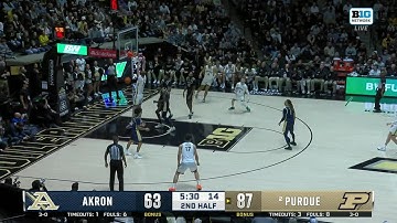 Daniel Jacobsen ALLEY-OOP vs. Akron | Purdue Basketball