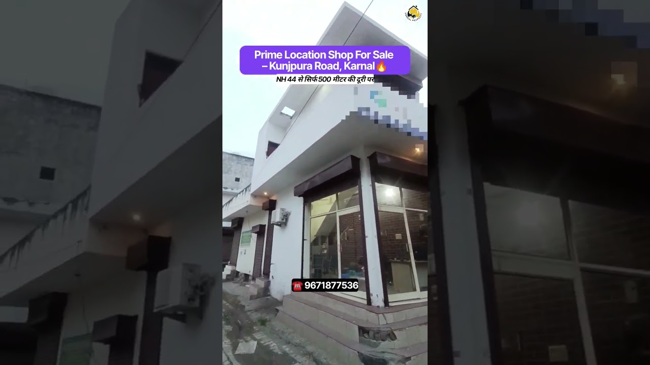 Commercial Shop for Sale – Near NH 44, Kunjpura Road, Karnal 