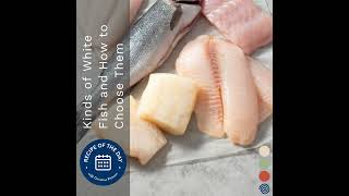 Kinds of White Fish and How to Choose Them