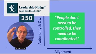 How To Get Organizational Alignment and Autonomy | Use Intent to Coordinate Your Team | LN#350