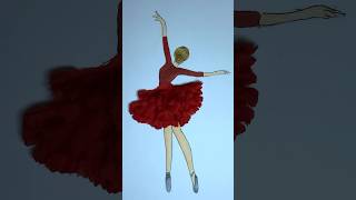 Ballerina Creative Art ballerina creativeart satisfying viral