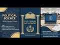 Political science||Scope of political science||History of political science||Semester 1||LLB part 1