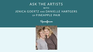 Spoonflower Artist Webinar: Ask the Artists – Jenica Goertz and Danielle Hartgers of Fineapple Pair