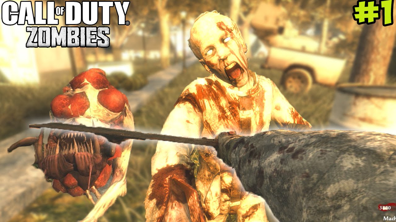 "INSANE KNIFE ONLY CHALLENGE!" - Call of Duty Zombies Custom Map "SOG CHALLENGE" #1