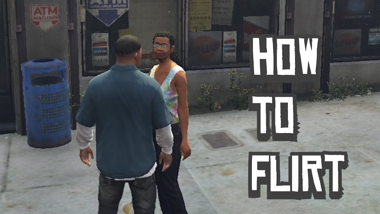 How To Flirt GTA V YouTube