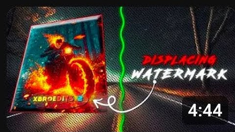 Best Watermark Tutorial🤓 | Alight Motion Tutorial (Only 4 Effects🤫)