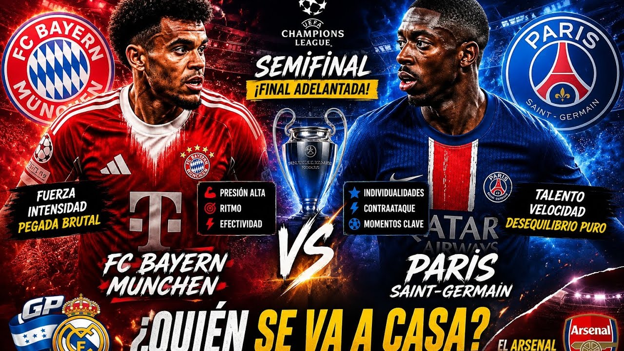 Bayern Munich vs PSG partidazo de la champions una final adelantada que ...