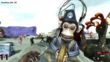 Cod WaW Custom Zombies | Spongebob map