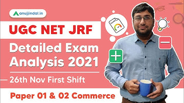 UGC NET JRF | Detailed Exam Analysis 2021 | First Shift | Paper 1 | 26th Nov