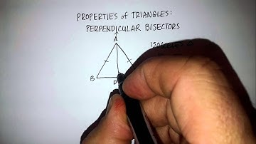 Triangles: Perpendicular Bisectors