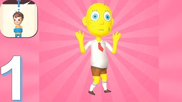 Rescue Cut - Rope Puzzle - Gameplay Walkthrough Part 1 Levels 1-50 (Android Gameplay)