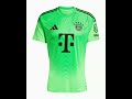 Camiseta De Arquero Adidas De Bayern Munich 2025/2026 Color Verde