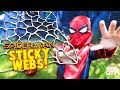 How to make spiderman sticky webs