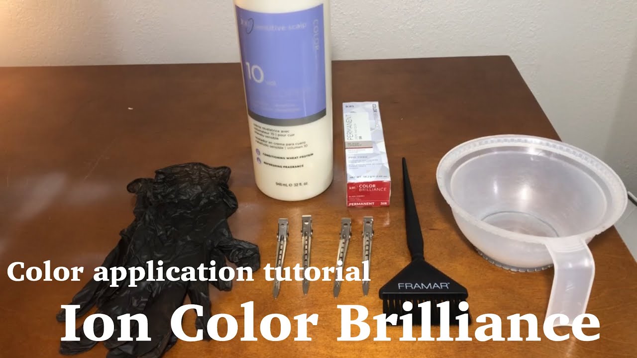 Color Application  Tutorial | Ion Color Brilliance For Beginners