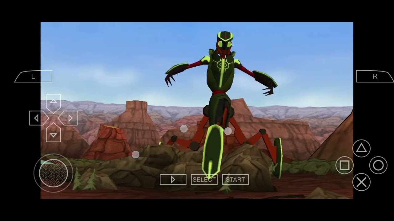 Ben 10 protector of earth gameplay in iqoo mobile 