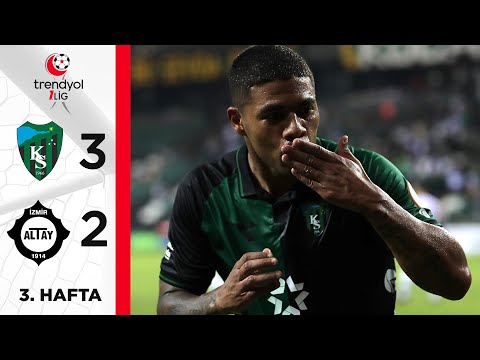 Kocaelispor (3-2) Altay - Highlights/Özet | Trendyol 1. Lig - 2023/24