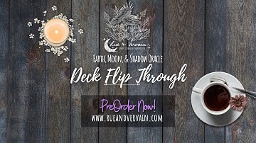 Earth, Moon, & Shadow Oracle: Finished Deck Flip-Through