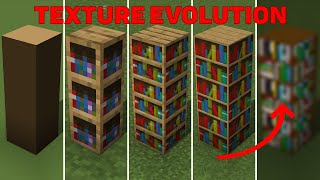 texture evolution in minecraft | Minecraft but...