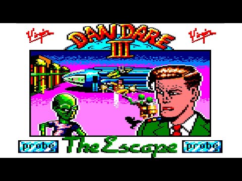 [Amstrad CPC] Dan Dare III - The Escape - Longplay