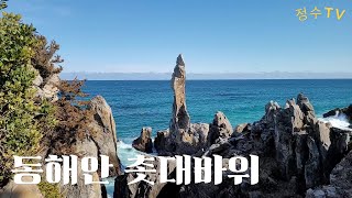 동해안 촛대바위 구경하기