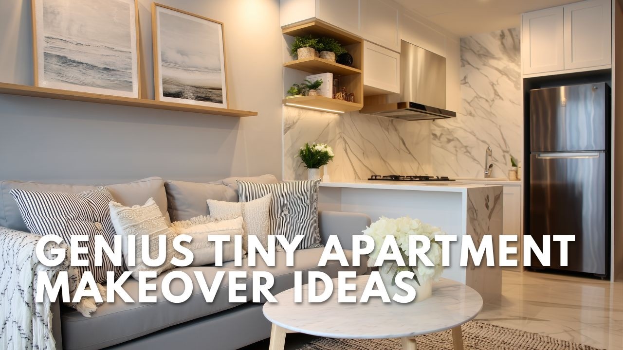 Genius Tiny Apartment Makeover Ideas That Make Small Spaces Feel Bigger ...