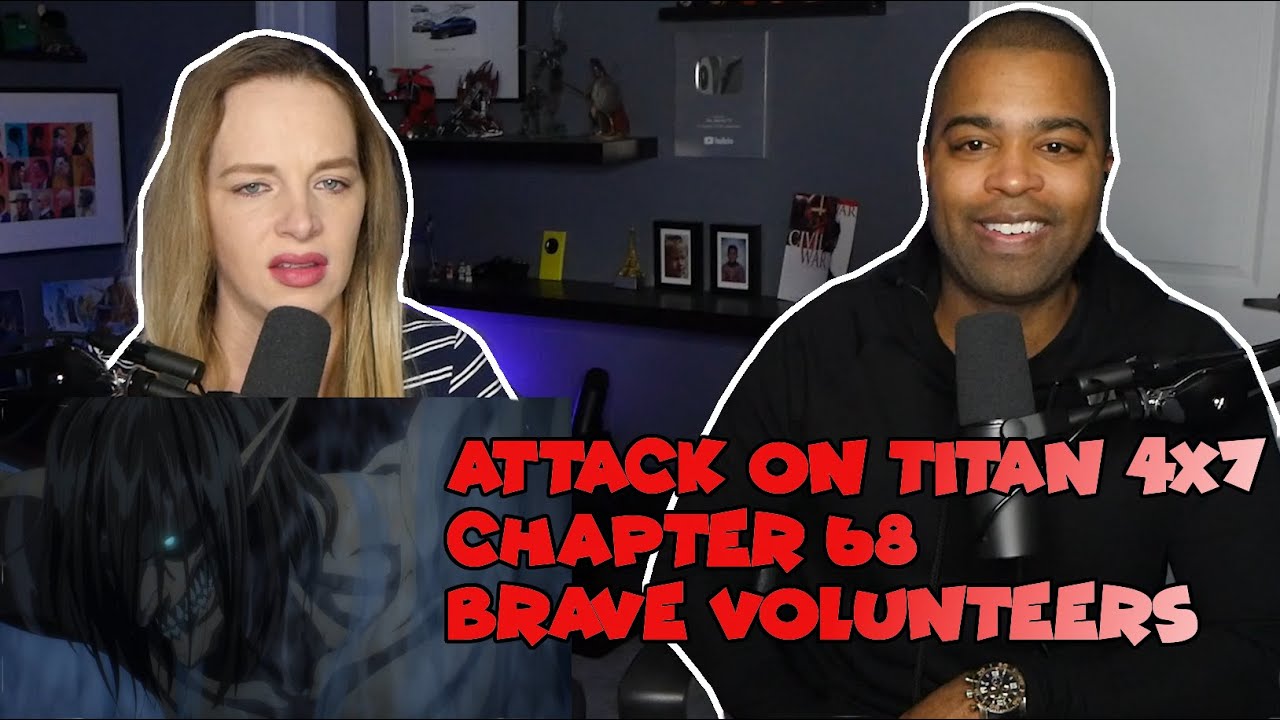 Attack on Titan 4x9 Chapter 68 - Brave Volunteers (Jane and JV Reaction 🔥)