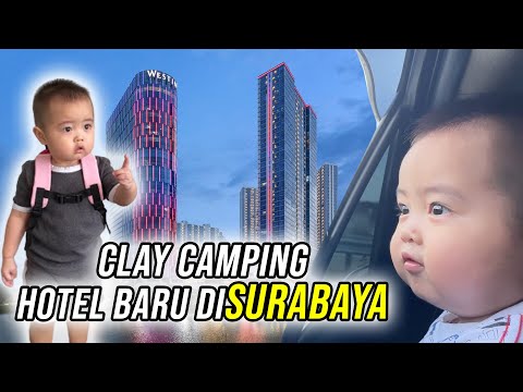 CLAY NYOBAIN CAMPING DI HOTEL MEWAH TERBARU DI SURABAYA !!