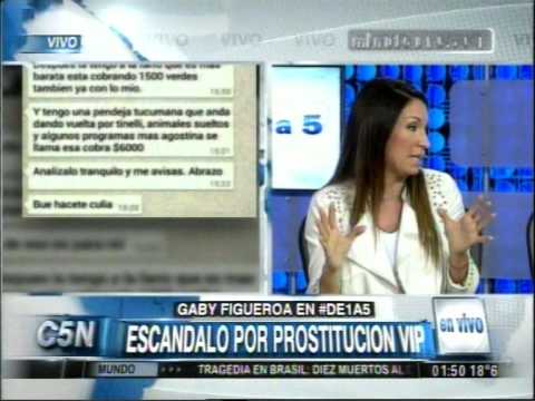 C5N - DE 1 A 5: ESCANDALO POR PROSTITUCION VIP