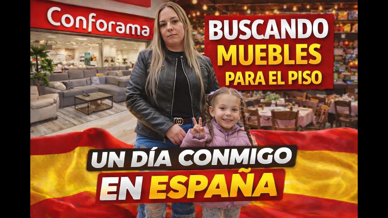 Nos llega el primer mueble para decorar. Buscando un sofá para el piso.Salimos a cenar con amigos.