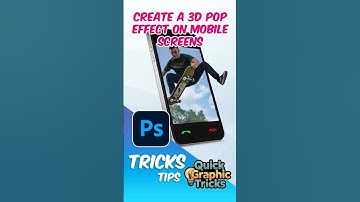 Create a 3D Pop Effect on Mobile Screens Using Photoshop 📱✨